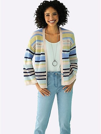 Gilet Rayures Faciles à Assortir - Taille Standard - Helline