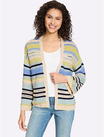 Gilet Rayures Faciles à Assortir - Taille Standard - Helline