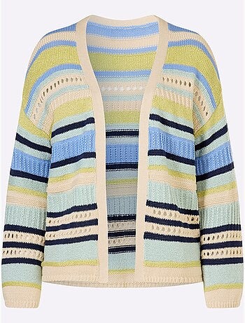 Gilet Rayures Faciles à Assortir - Taille Standard - Helline