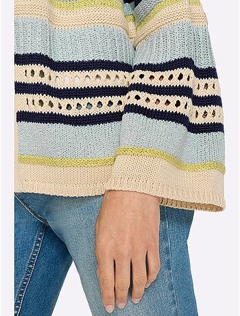Gilet Rayures Faciles à Assortir - Taille Standard - Helline