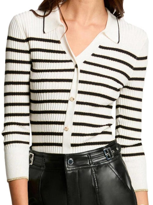 Gilet Rayures  Femme Morgan MAEL - Kiabi
