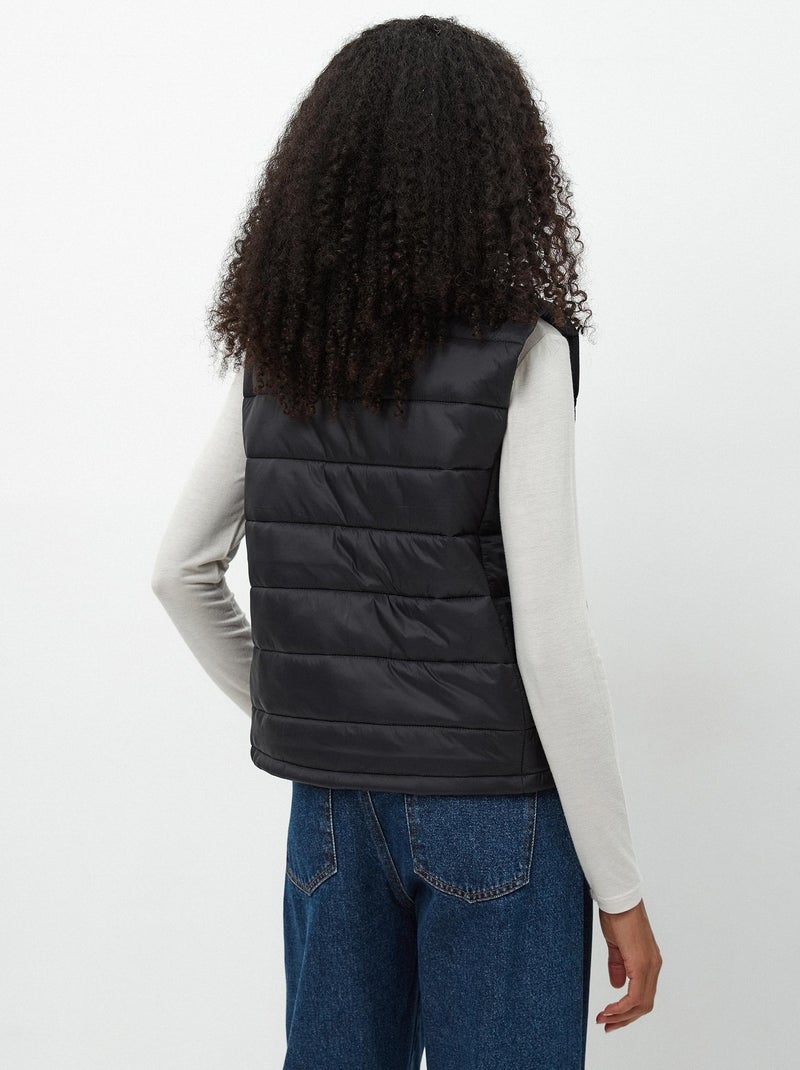 Gilet rembourré MO Fashion Noir - Kiabi