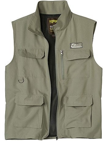 Gilet Reporter Zippé - ATLAS FOR MEN