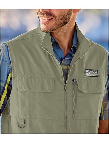 Gilet Reporter Zippé - ATLAS FOR MEN
