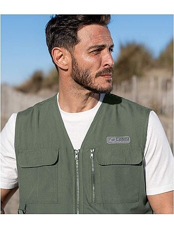 Gilet Reporter Zippé - ATLAS FOR MEN