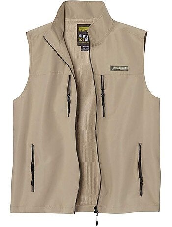 Gilet Reporter Zippé - ATLAS FOR MEN