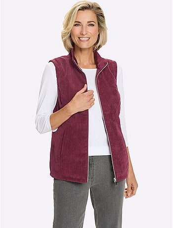 Gilet réversible - taille standard - moda vilona