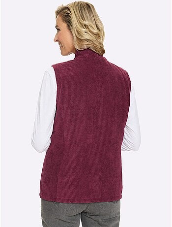 Gilet réversible - taille standard - moda vilona