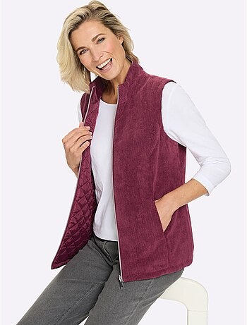 Gilet réversible - taille standard - moda vilona