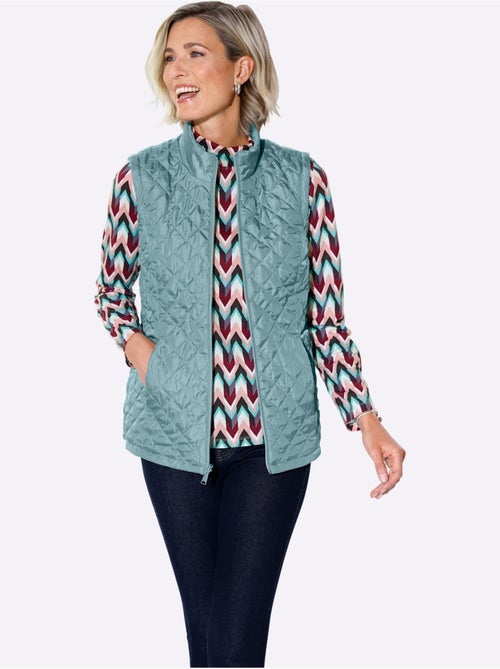 Gilet réversible - taille standard - moda vilona - Kiabi