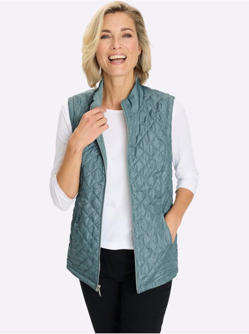 Gilet réversible - taille standard - moda vilona - Kiabi
