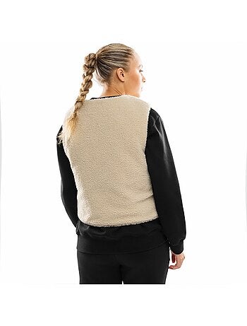 Gilet réversible matelassé doublé sherpa femme lifestyle femme scape