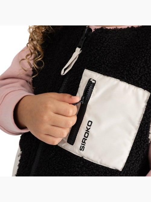 Gilet réversible matelassé doublé sherpa fille lifestyle enfants explorer-g - Kiabi Gilet réversible matelassé doublé sherpa fille lifestyle enfants explorer-g - Kiabi