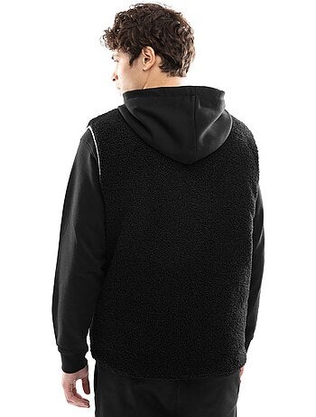 Gilet réversible matelassé doublé sherpa homme lifestyle homme tromso