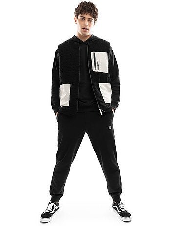 Gilet réversible matelassé doublé sherpa homme lifestyle homme tromso