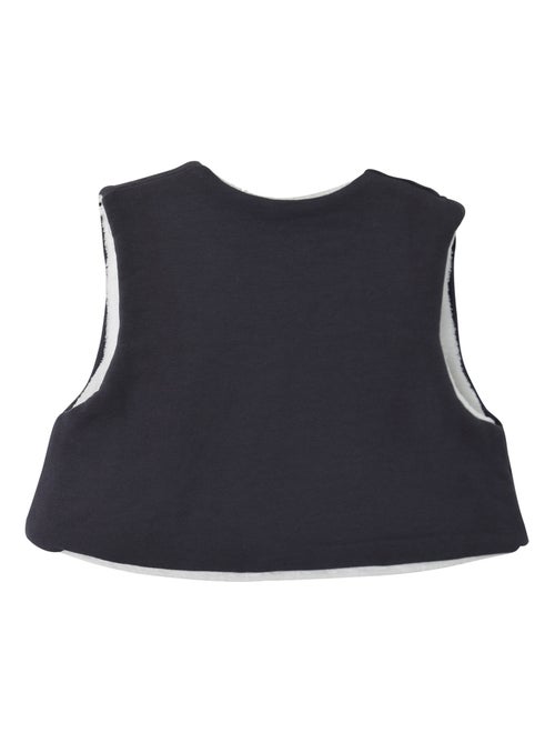 GILET REVERSIBLE SANS MANCHES LOOK RENTRÉE - Kiabi