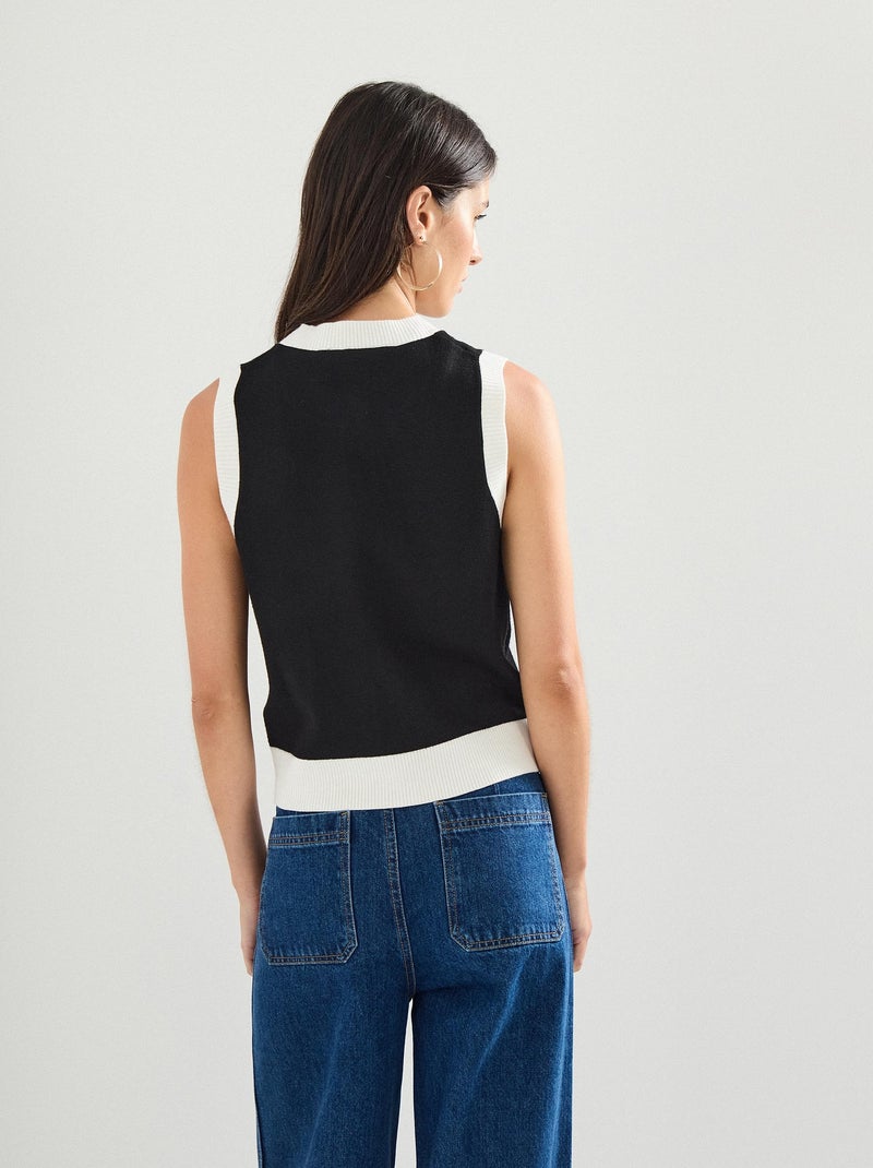 Gilet sans manche, MO Fashion Noir - Kiabi