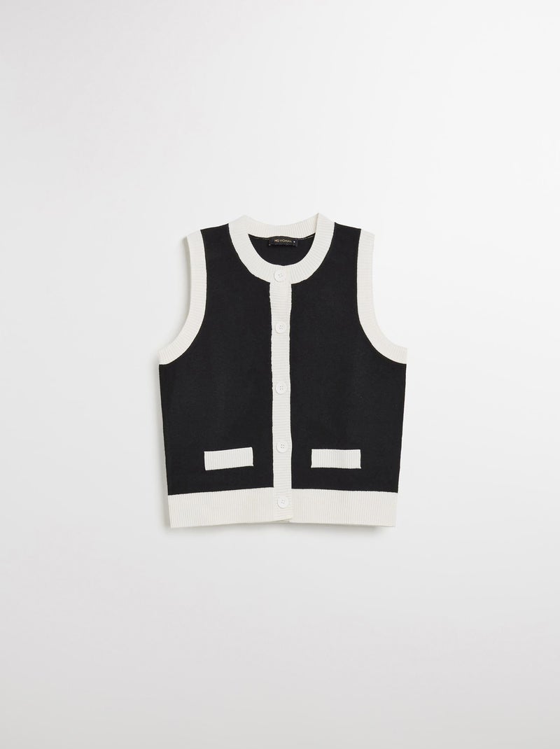 Gilet sans manche, MO Fashion Noir - Kiabi