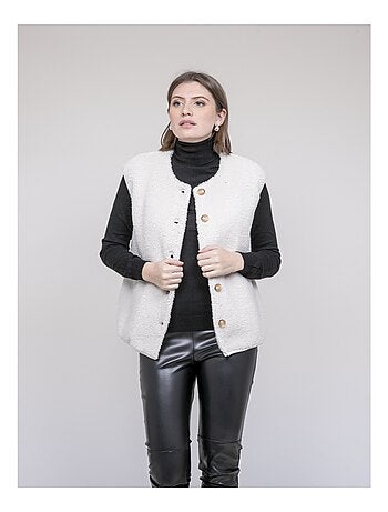 Gilet sans manche sherpa UDOLMA