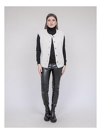 Gilet sans manche sherpa UDOLMA