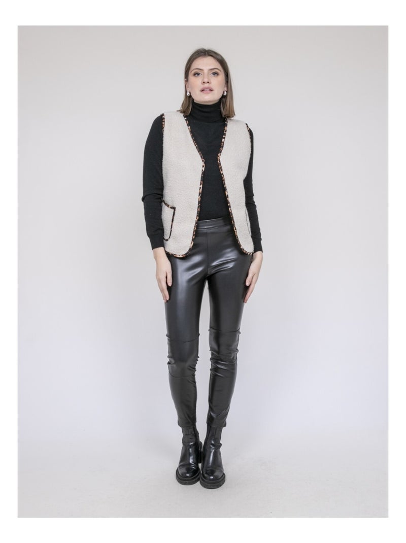 Gilet sans manche UGINA Ecru - Kiabi