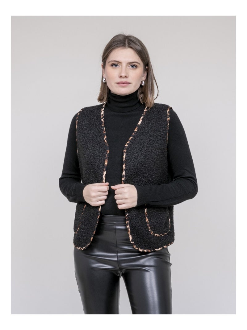 Gilet sans manche UGINA Noir - Kiabi