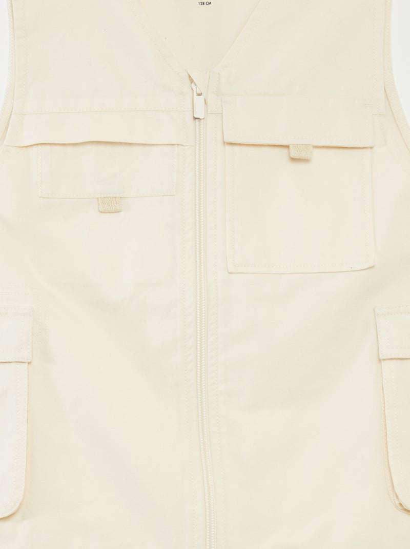 Gilet sans manches - So Easy Beige - Kiabi