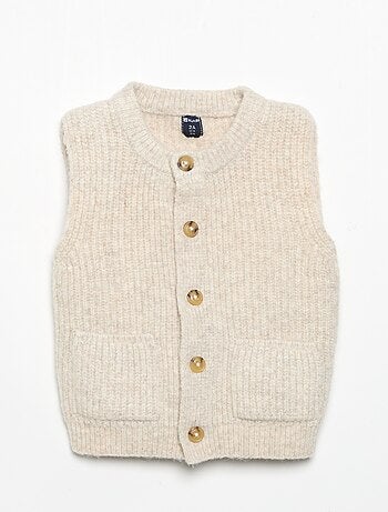 Gilet sans manches avec poches