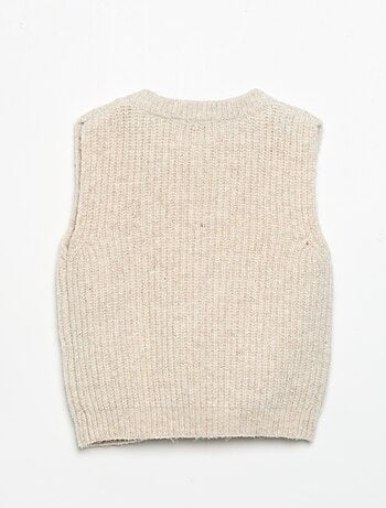 Gilet sans manches avec poches