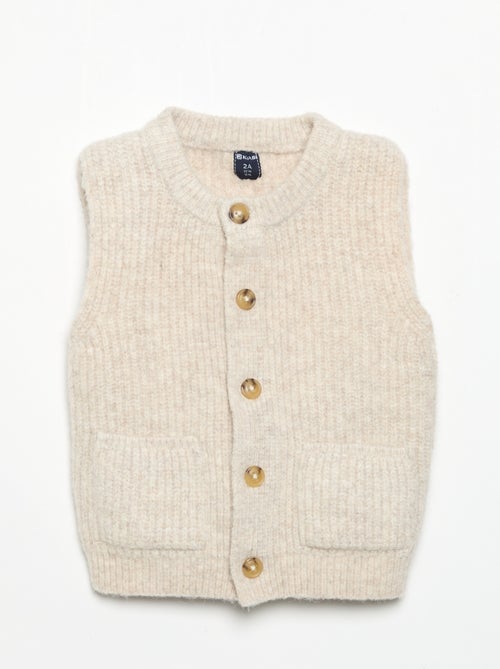 Gilet sans manches avec poches - Kiabi