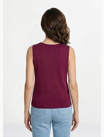 Gilet sans manches boutons dorés - afibel