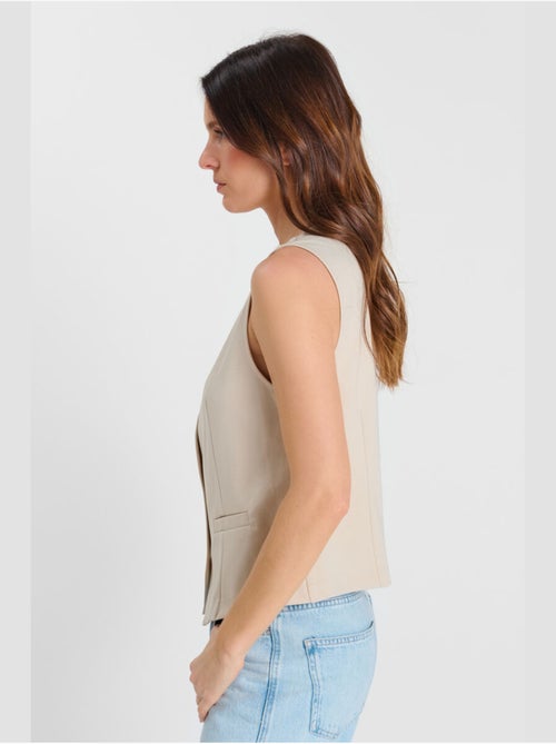 Gilet sans manches carlita 'le temps des cerises' - Kiabi Gilet sans manches carlita 'le temps des cerises' - Kiabi