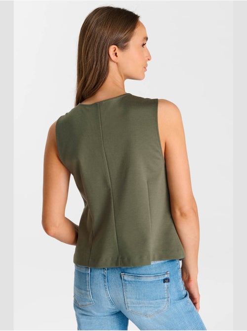 Gilet sans manches carlita 'le temps des cerises' - Kiabi Gilet sans manches carlita 'le temps des cerises' - Kiabi