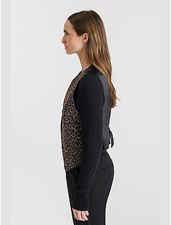Gilet sans manches COOLEO 'Le Temps Des Cerises'