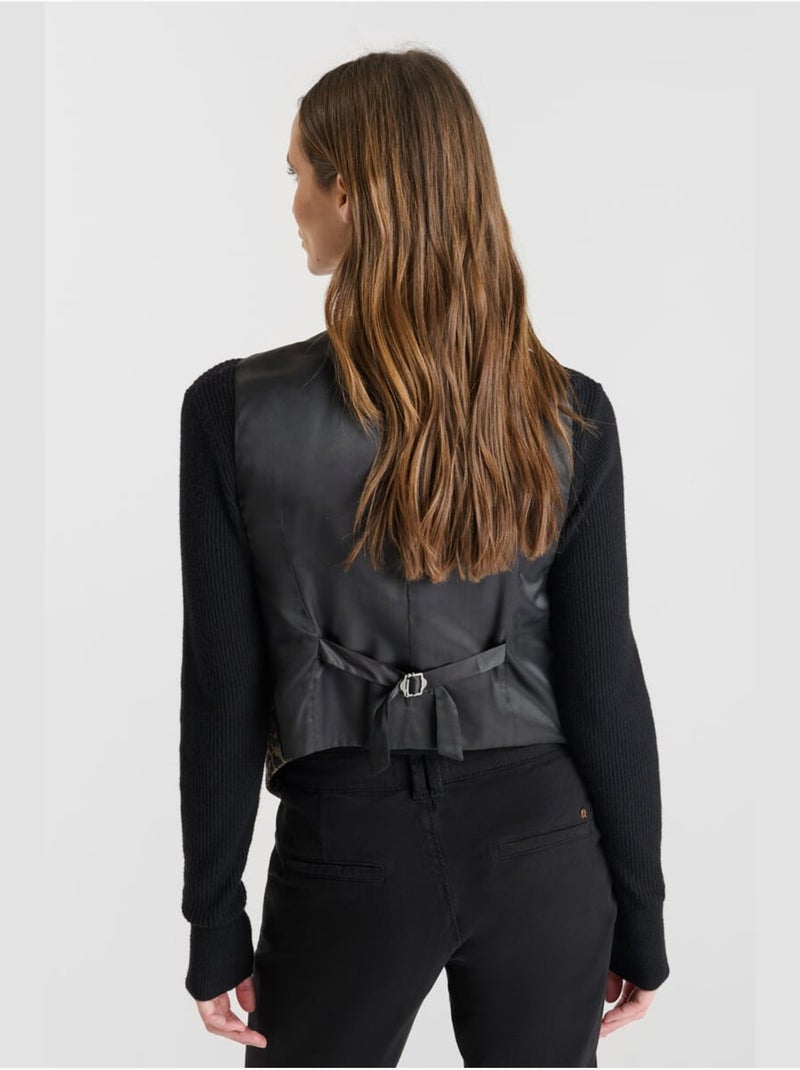 Gilet sans manches COOLEO 'Le Temps Des Cerises' Multicolore - Kiabi