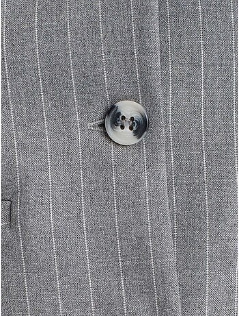 Gilet sans manches court à rayures femme dilvin