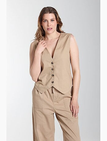 Gilet Sans Manches Delice | Gerard Pasquier