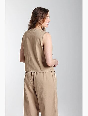 Gilet Sans Manches Delice | Gerard Pasquier