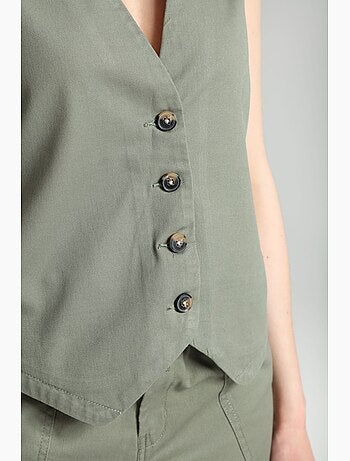 Gilet Sans Manches Delice | Gerard Pasquier