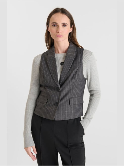 Gilet sans manches esy 'le temps des cerises' - Kiabi