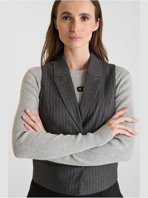 Gilet sans manches esy 'le temps des cerises' - Kiabi
