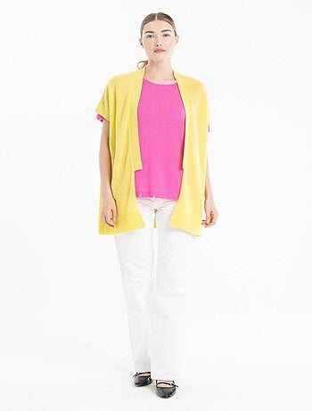 Gilet sans manches femme 100% cachemire - RIA 4