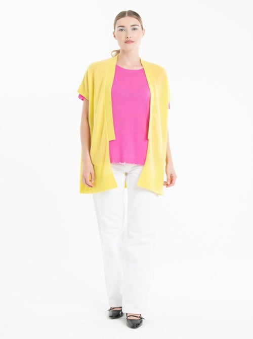 Gilet sans manches femme 100% cachemire - RIA 4 - Kiabi