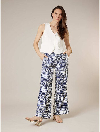 Gilet sans manches femme style tailleur coupe élégante 'Deeluxe'