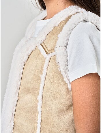 Gilet sans manches fille 'deeluxe'