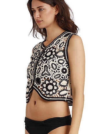 Gilet sans manches Flores