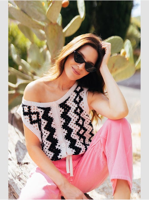 Gilet sans manches JOCELYN 'Le Temps Des Cerises' - Kiabi