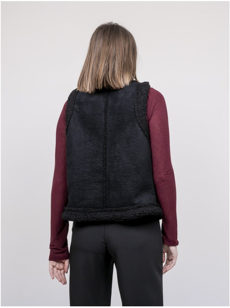 Gilet sans manches KIMORA Noir - Kiabi