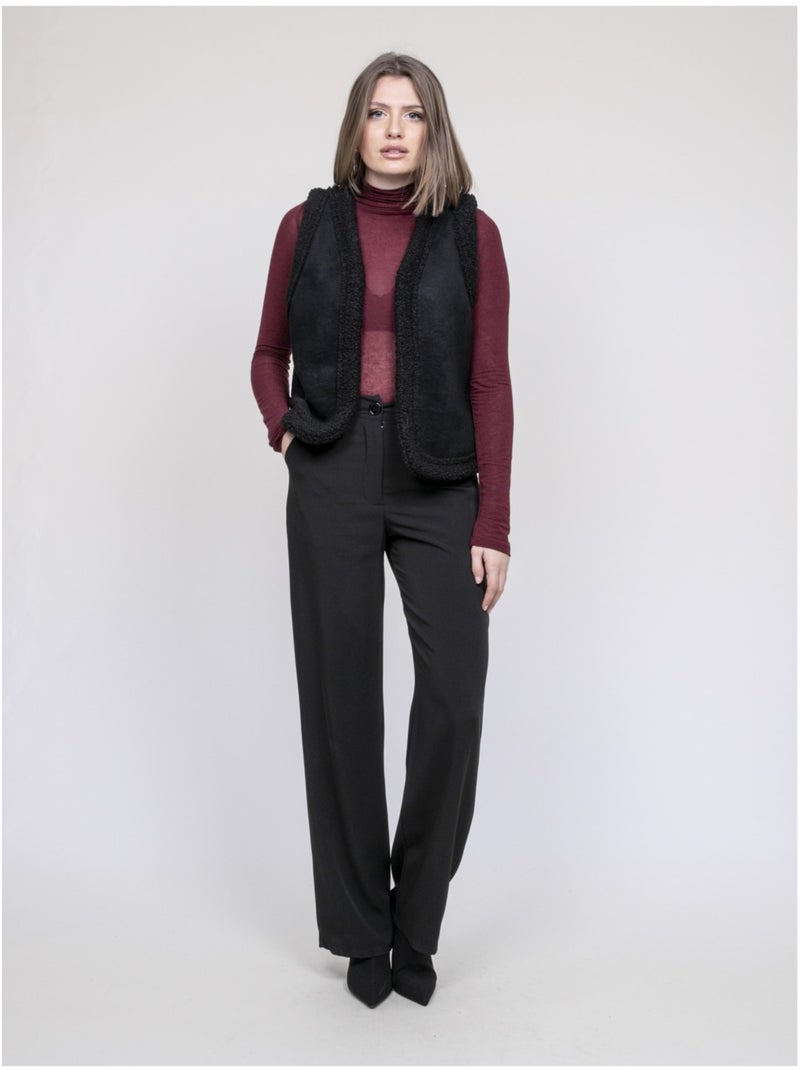 Gilet sans manches KIMORA Noir - Kiabi