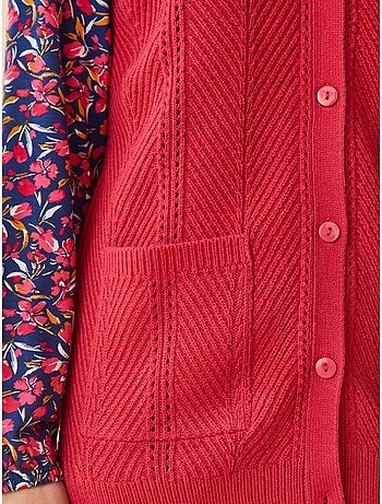 Gilet sans manches maille ajourée - DAXON